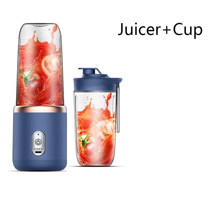 Blue juicer Cup