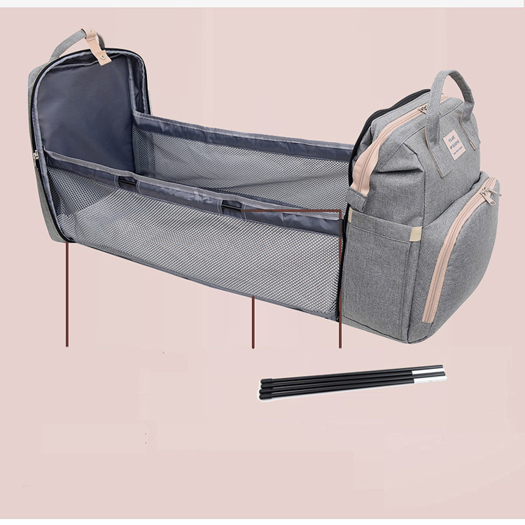 MUNIBags-Sacs à couches pour mamans, sac à dos multifonctionnel, sacs de lit de bébé, sac à main d'allaitement, sac de poussette, grande capacité