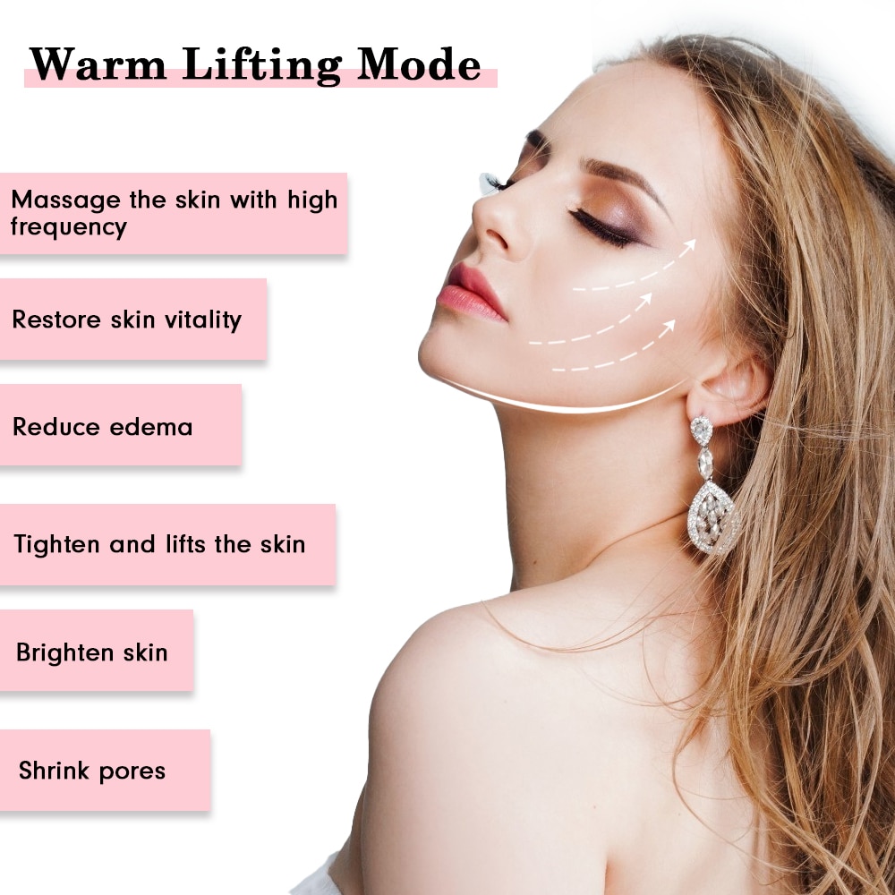 Appareil de Massage Facial électrique multifonctionnel, soin de la peau, pour nettoyer, rajeunir, raffermir le visage